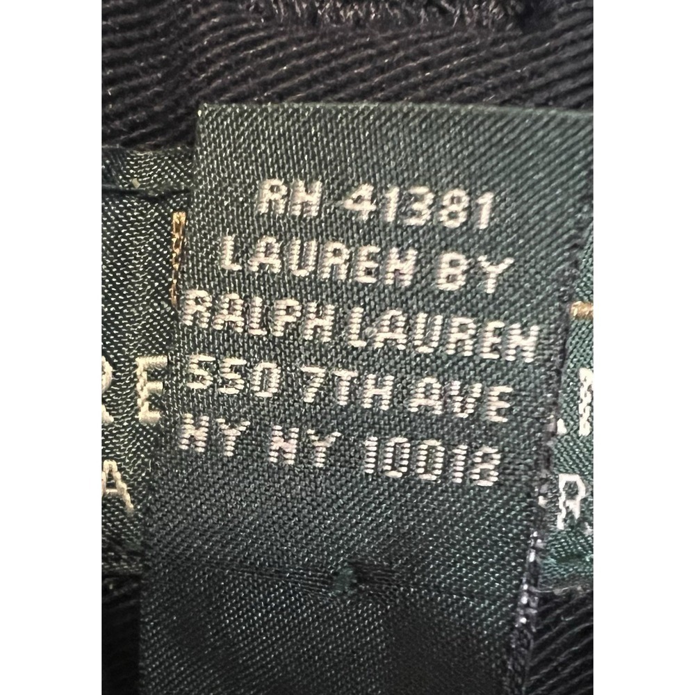 Lauren Ralph Lauren Women's Black Denim Capri Jeans Modern Mid Calf Size 12 - Picture 4 of 7